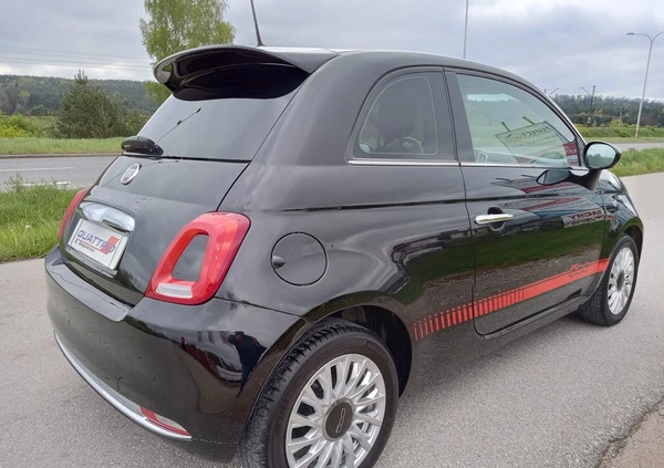 Fiat 500 cena 42800 przebieg: 67000, rok produkcji 2019 z Kielce małe 277